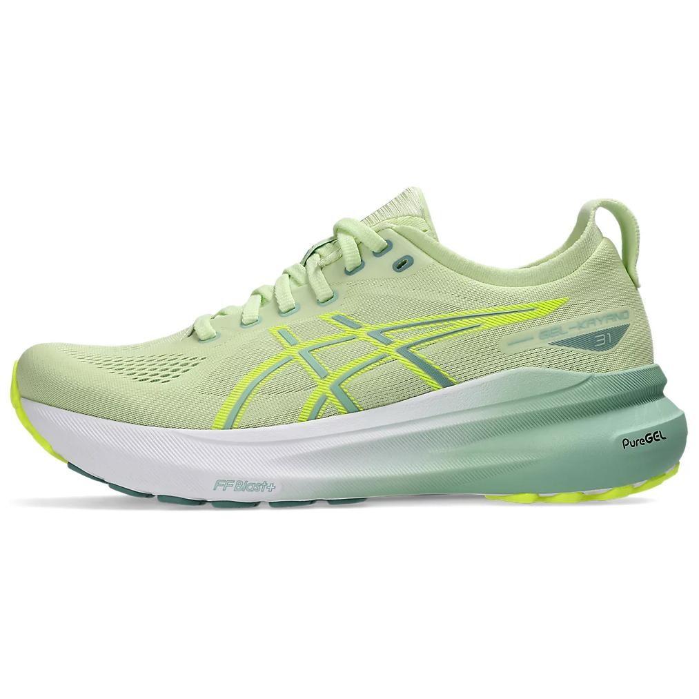 

Кроссовки женские Gel-Kayano 31 с низким верхом, холодный зеленый матча / светло-зеленый селадон Asics