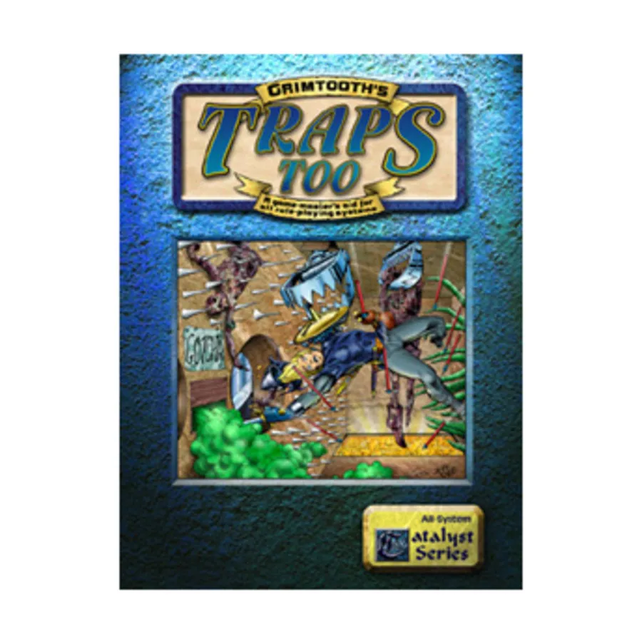 

Grimtooth's Traps Too (2nd Edition), Fantasy Supplements (Flying Buffalo), мягкая обложка