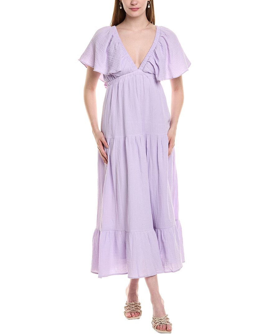 

Платье макси JL LUXE, фиолетовый