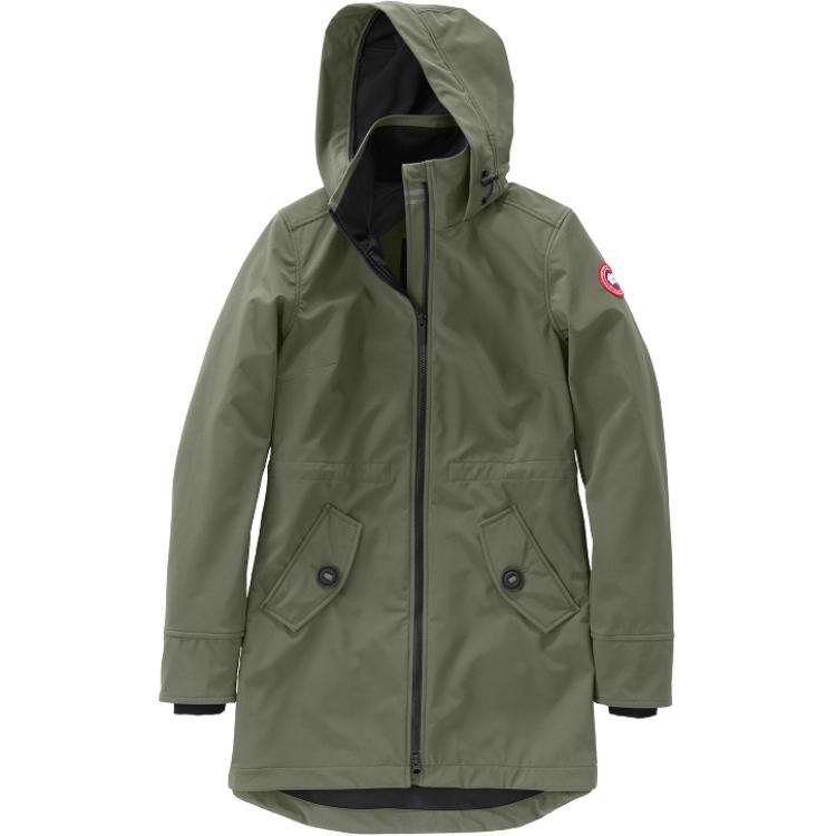 

Тренч женский полынь зелёный Canada Goose