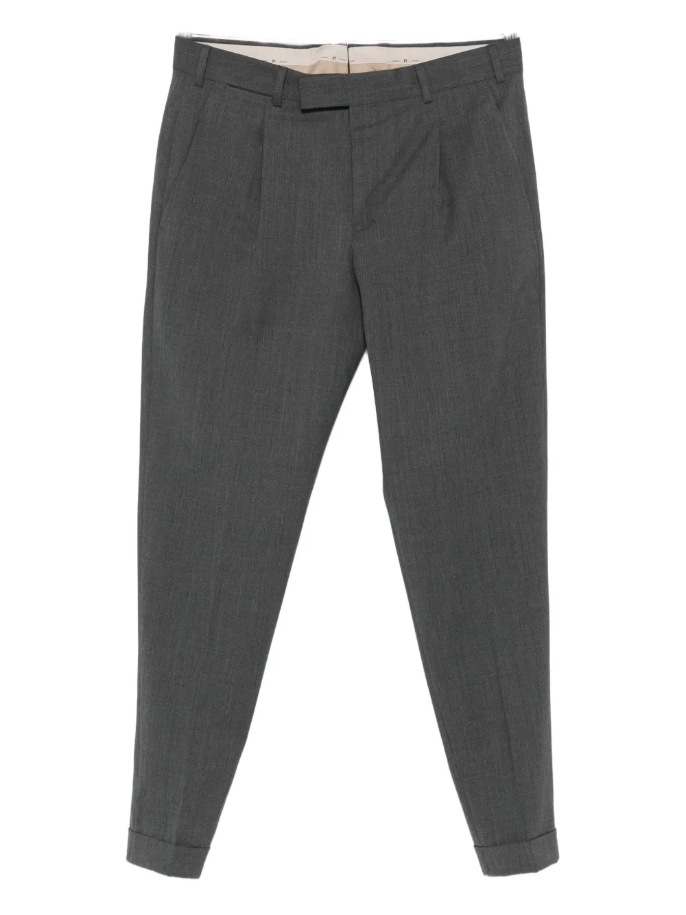 

Брюки со складками на манжетах PT Torino, серый