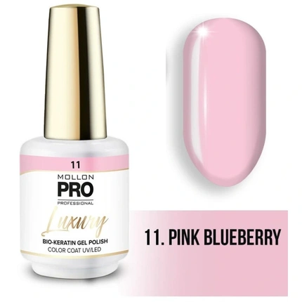 

Mol Luxury 11 - полуперманентный лак для ногтей Mollon Pro
