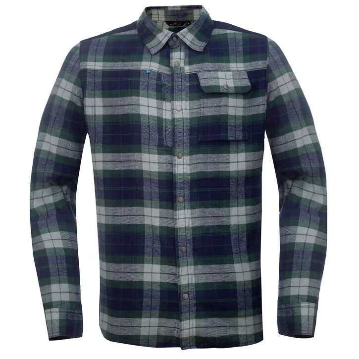 

Рубашка 2117 Of Sweden Flanel Shirt Sveg, цвет Forest Green