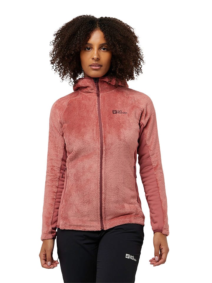 

Флисовая куртка Jack Wolfskin Fleecejacke Rotwand, розовый