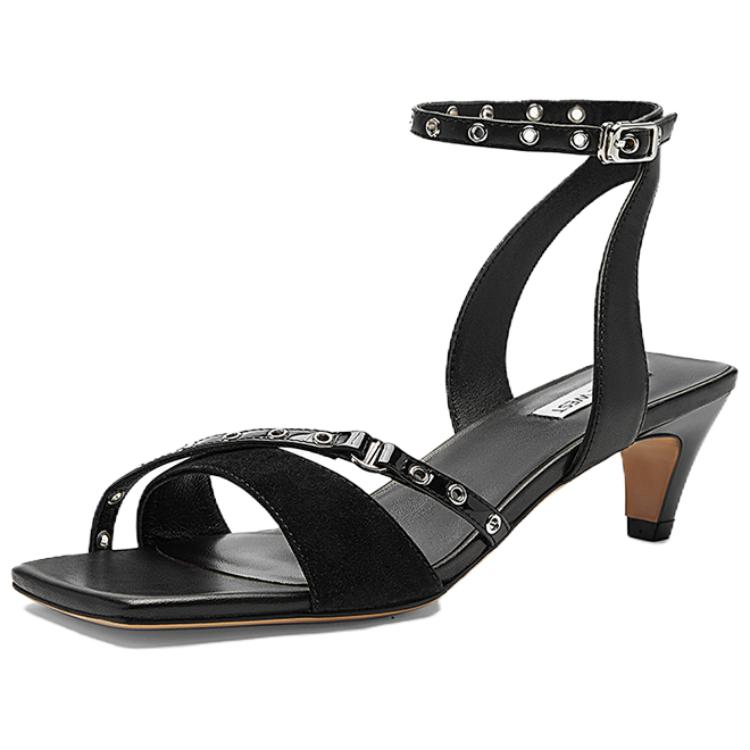 NINE WEST Сандалии на одной застежке 5,5 см женские Angora Red, цвет Angora Red — фото 4