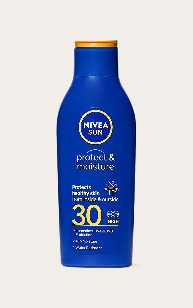 Солнцезащитный лосьон SPF 30 Nivea Prettylittlething, белый