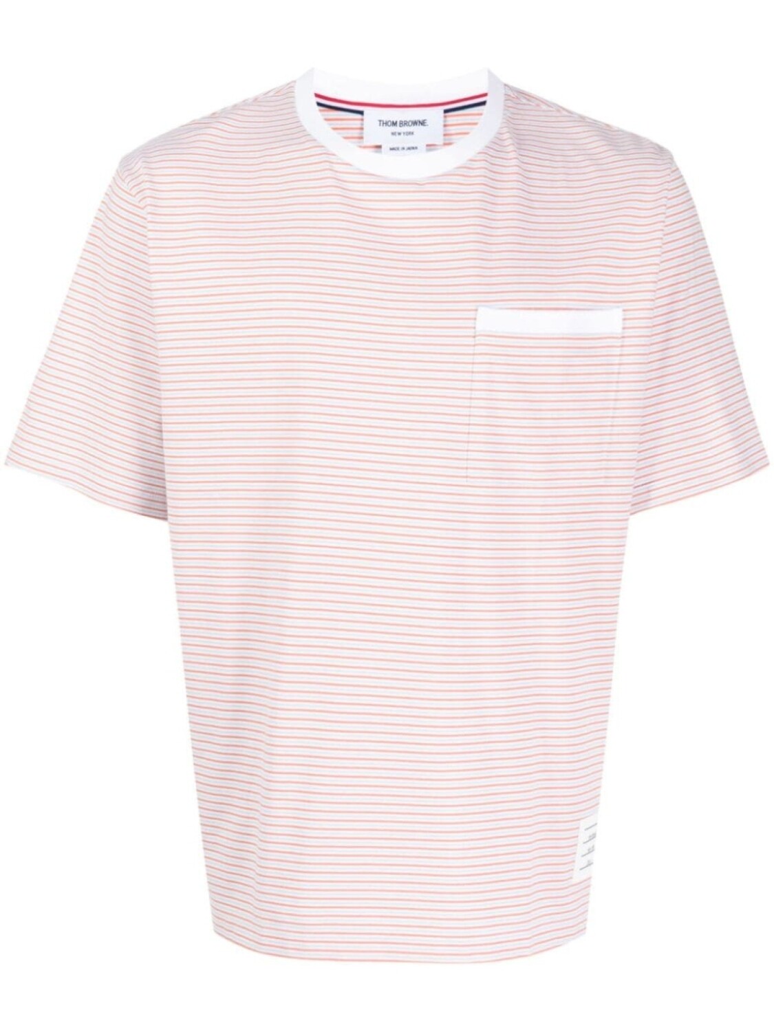 

Thom Browne футболка в полоску, белый