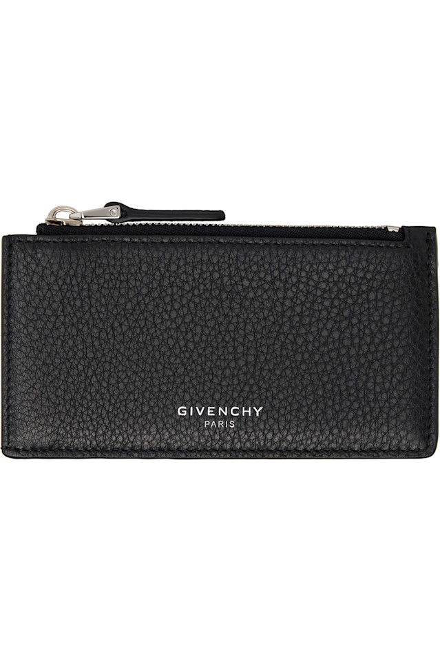 

Держатель для карт на молнии Givenchy, черный