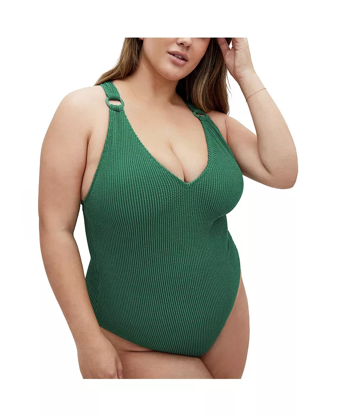 

Купальник Plus Size Avalon 1 Piece CITY CHIC, зеленый