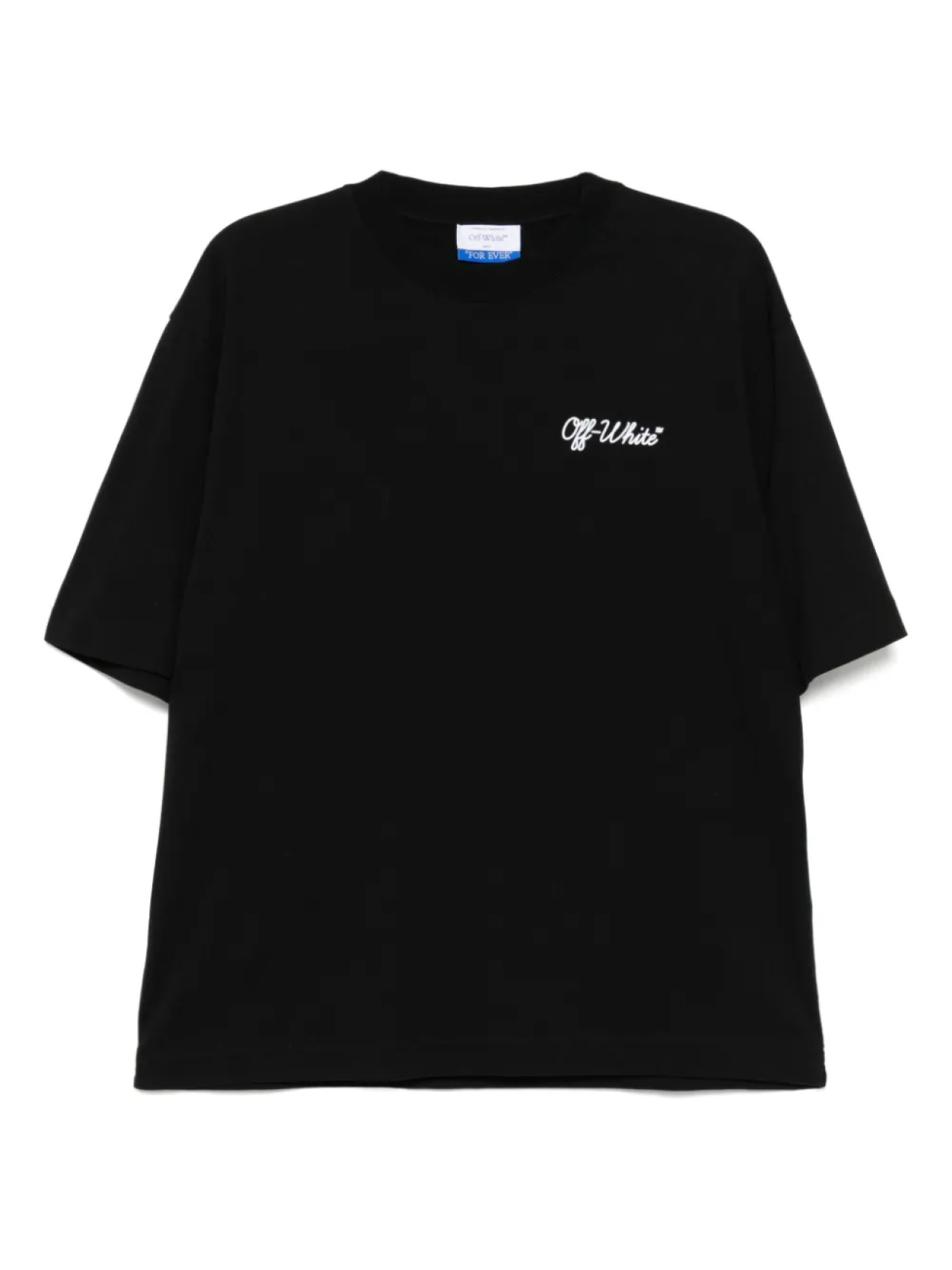 

Off-White футболка Script Skate, черный