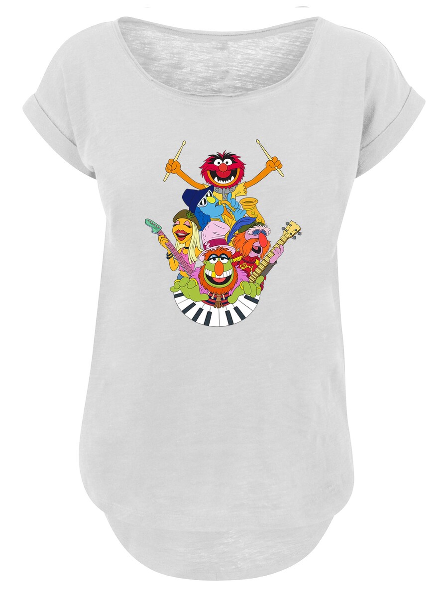 

Рубашка F4NT4STIC Disney Muppets Dr.Teeth and The Electric Mayhem, белый
