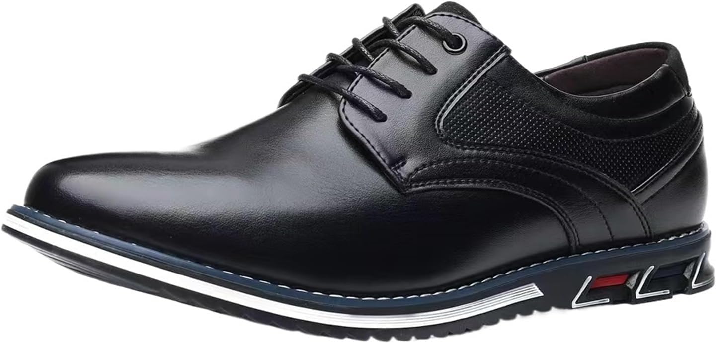 

Мужская обувь: удобные модные туфли, кроссовки для мужчин, повседневная обувь, офисная, свадебная, официальная, современные оксфорды Dmgyck, черный