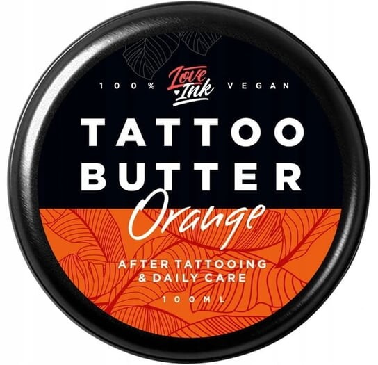 

Масло для тату «Апельсин», 100 мл LoveInk Tattoo Butter