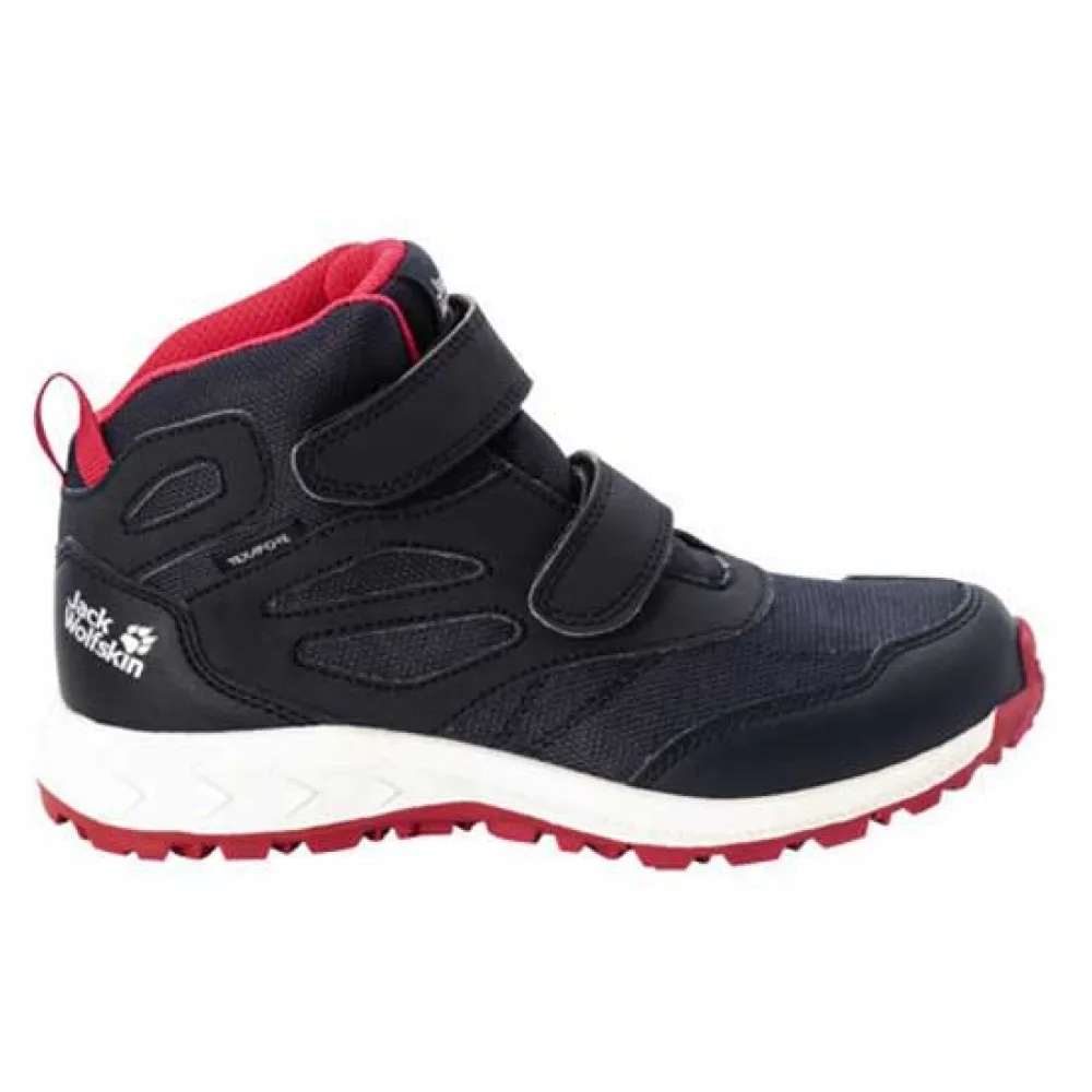 

Походные ботинки Jack Wolfskin Woodland Texapore Mid, синий