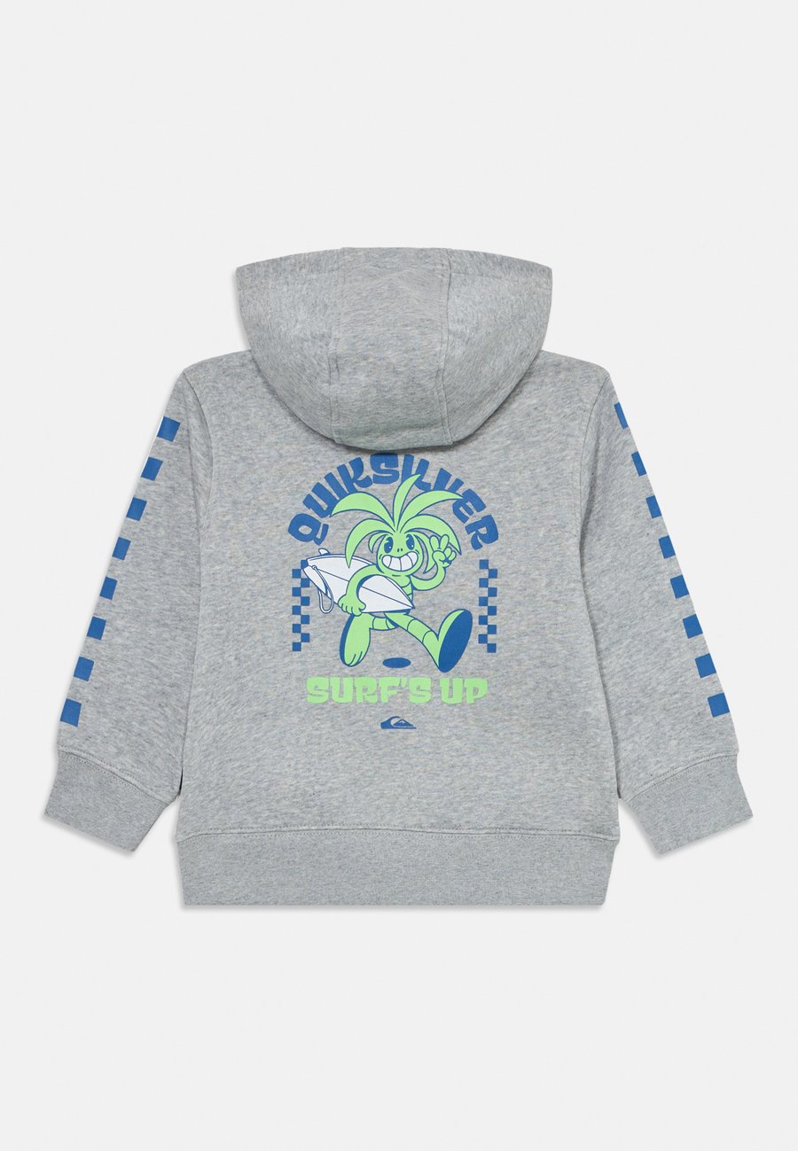 Худи Quiksilver GRAPHIC ZIP HOODIE UNISEX, Grey — фото 2