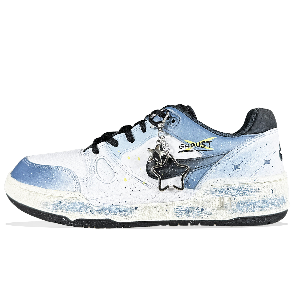 

Nike Кроссовки для скейтбординга Full Force низкие мужские blue white