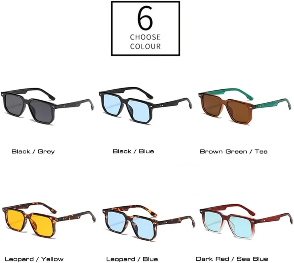 

Солнцезащитные очки UV400 с заклепками, конфетные, в стиле панк, для женщин и мужчин, для бега и занятий спортом на открытом воздухе UYPTK, Dark Red Cyan