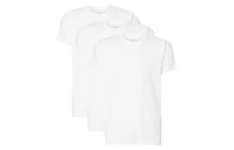 

Футболка мужская комплект из 3 шт., белая Calvin Klein, белый
