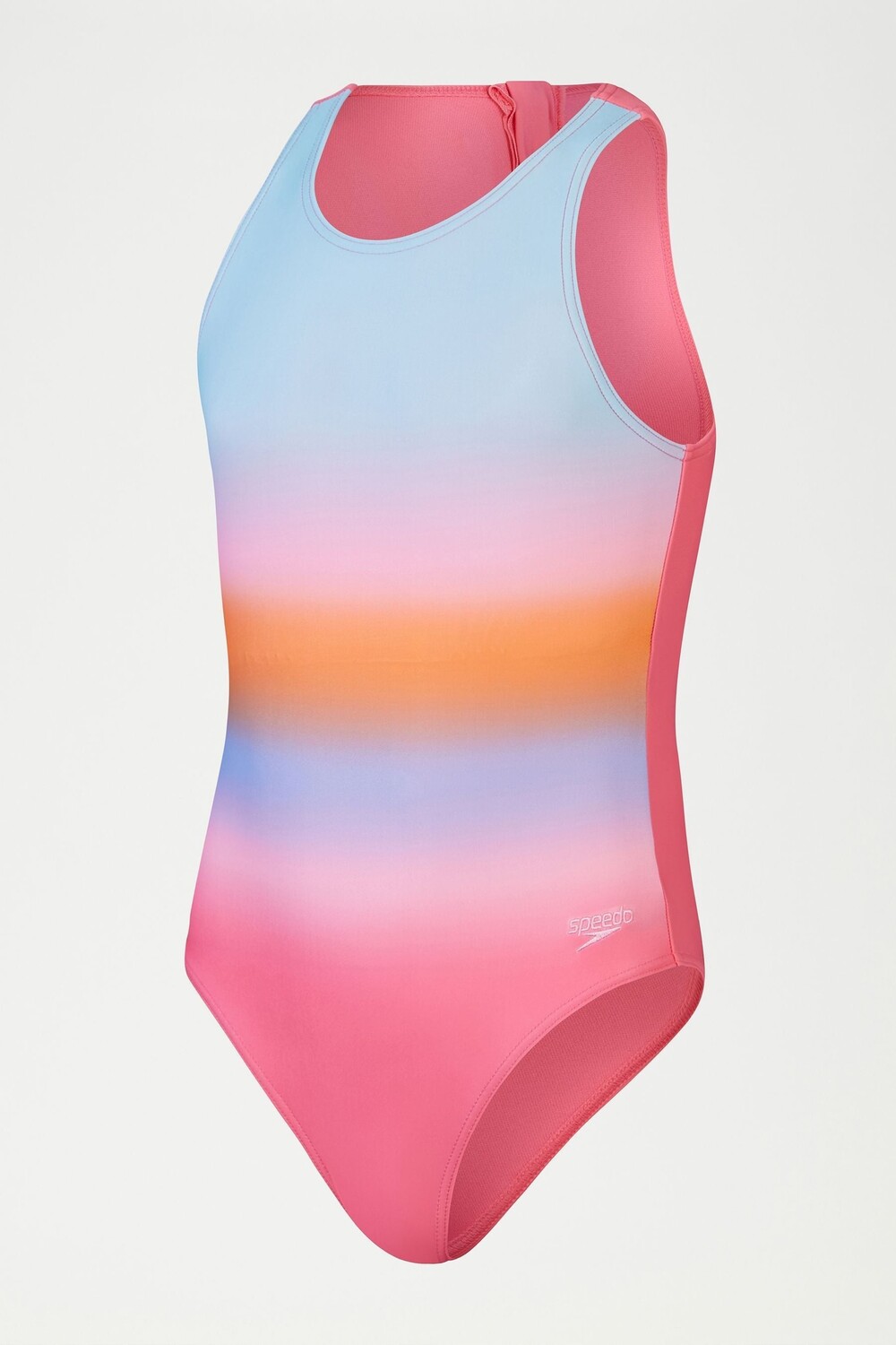 

Розовый купальник для девочек с принтом Speedo, розовый