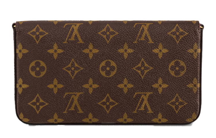 Сумка Pochette Felicie LOUIS VUITTON Monogram Vivienne фуксия — фото 4