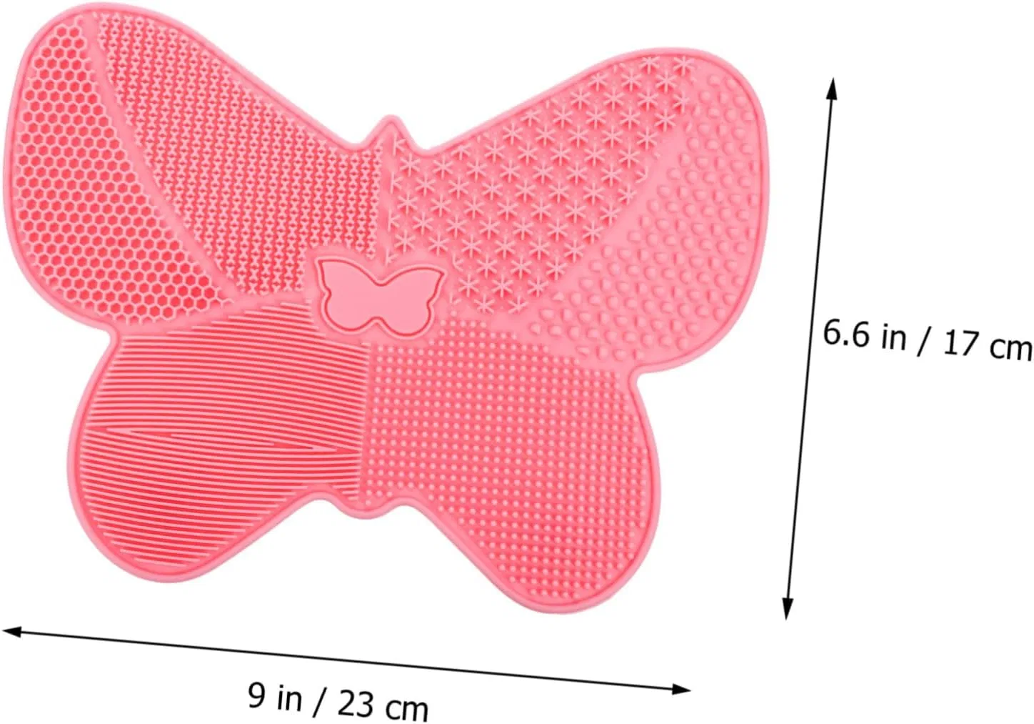 Средство для чистки кистей бабочка FOYTOKI силикон 23x17x1 см — фото 2