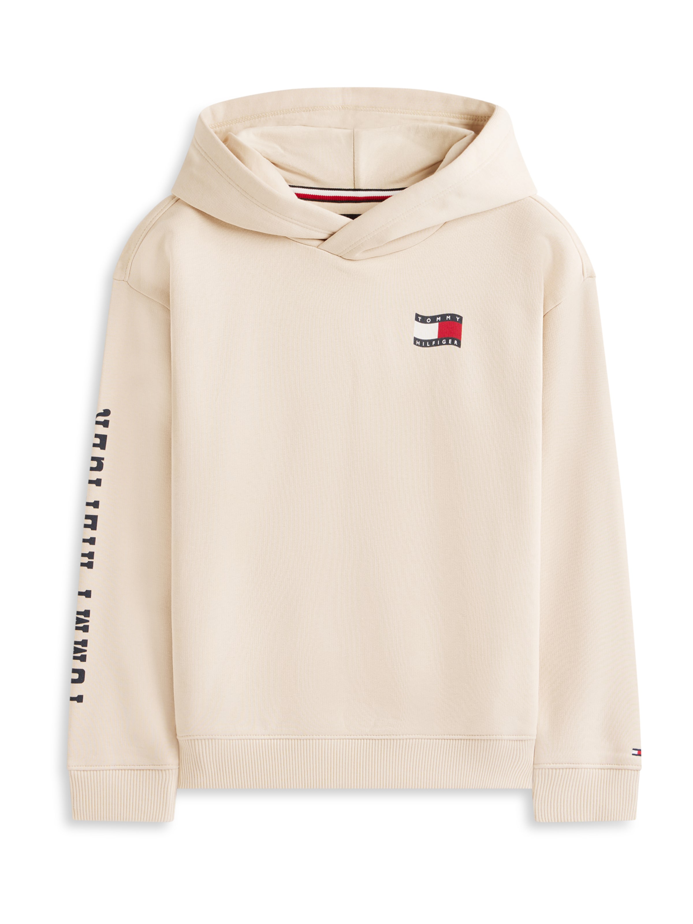 TOMMY HILFIGER Толстовка 'Wavy' в бежевом цвете