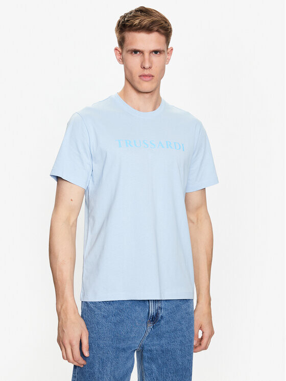 

Футболка стандартного кроя Trussardi, синий