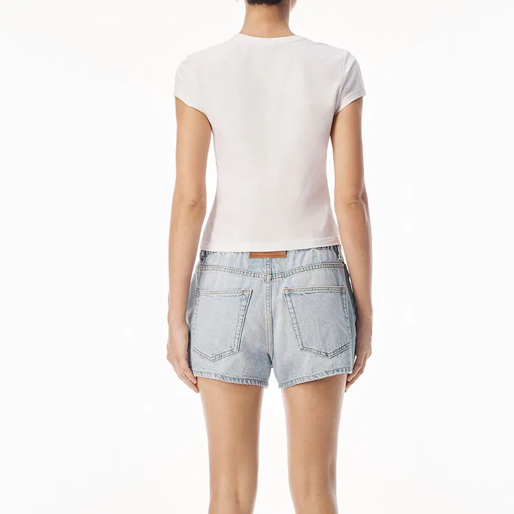 Футболка белая Alexander Wang — фото 4
