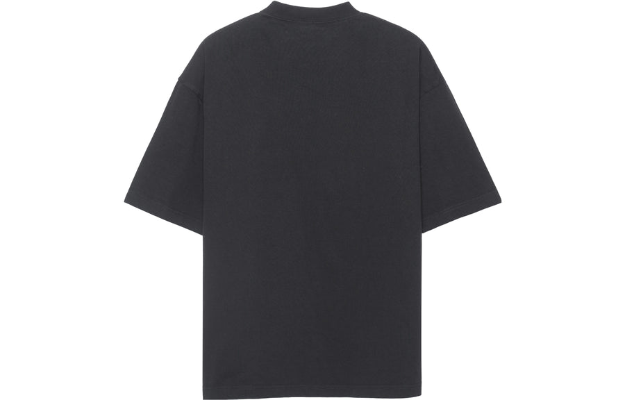 Футболка Balenciaga Cities Paris T-Shirt Medium Fit 'Nero', черный — фото 2