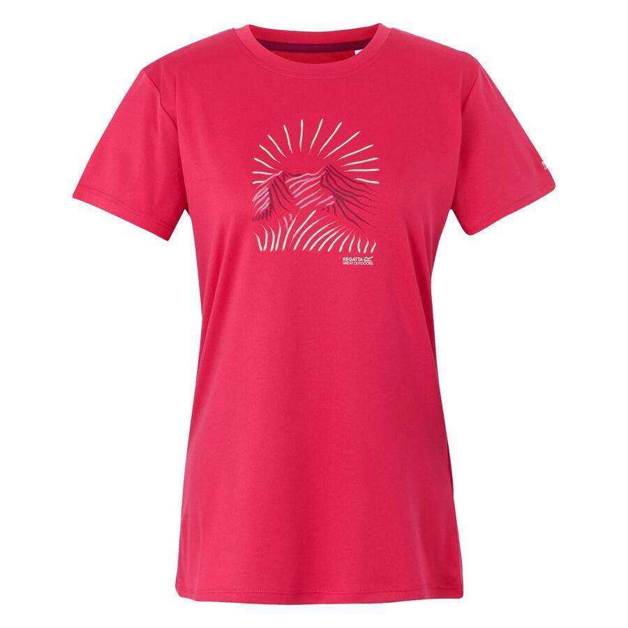 

REGATTA Женская быстросохнущая, влагорегулирующая футболка - Fingal IX T-Shirt