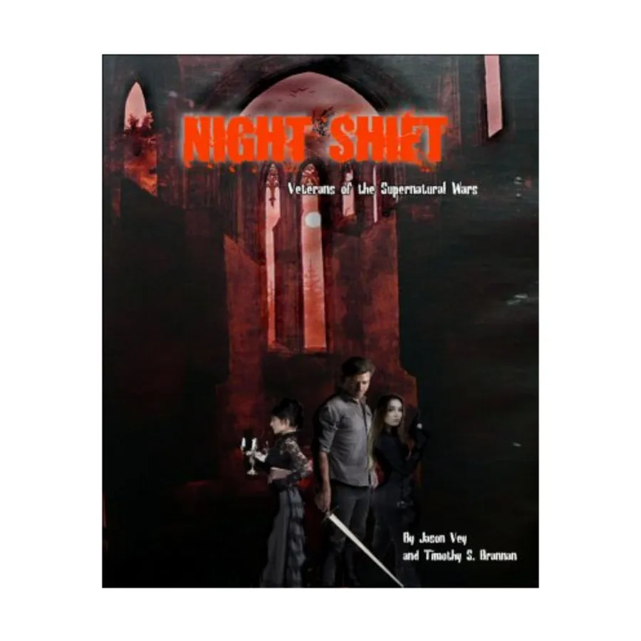 

Veterans of the Supernatural Wars - Player's Guide, Night Shift, твердый переплет