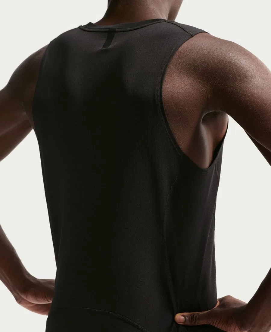 Тренировочная майка Pro Men's Dri-FIT Nike, черный/белый — фото 4