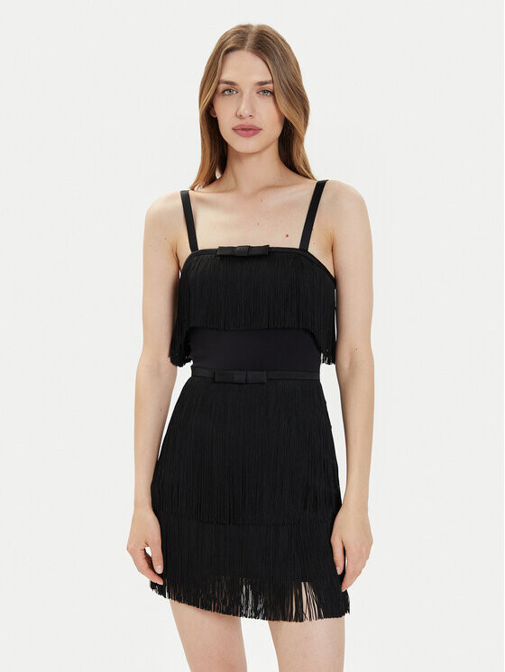 

Платье стандартного кроя Elisabetta Franchi, черный