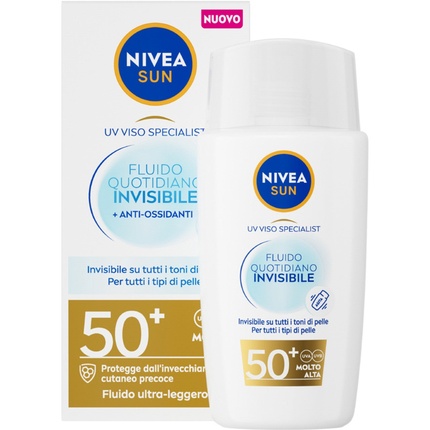 

Солнцезащитный флюид Sun Daily Invisible Face Spf 50 40ml