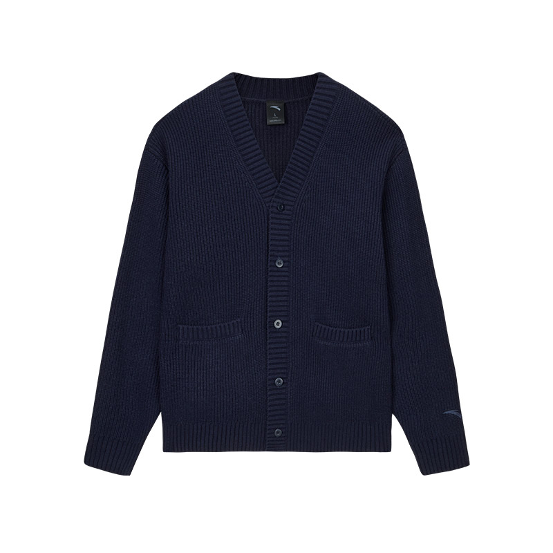 

ANTA SUPERSTORE CHAOJIANTA Вязаный свитер мужской Midnight Blue