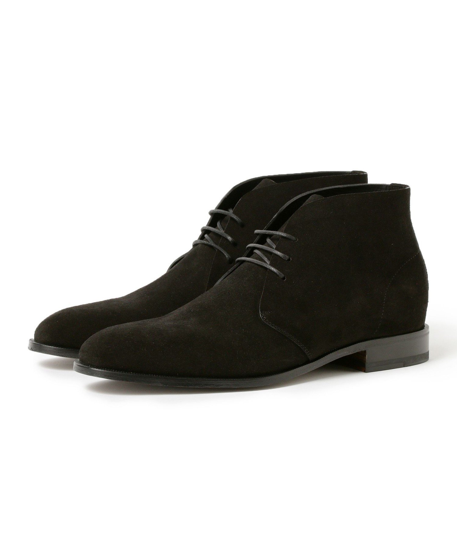 Ботинки-чукка из замши MANOLO BLAHNIK / BERWICK Brilla per il gusto, BLACK/0015