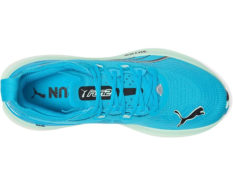 Кроссовки PUMA Foreverrun Nitro, цвет Speed Blue/Mint Melt — фото 2