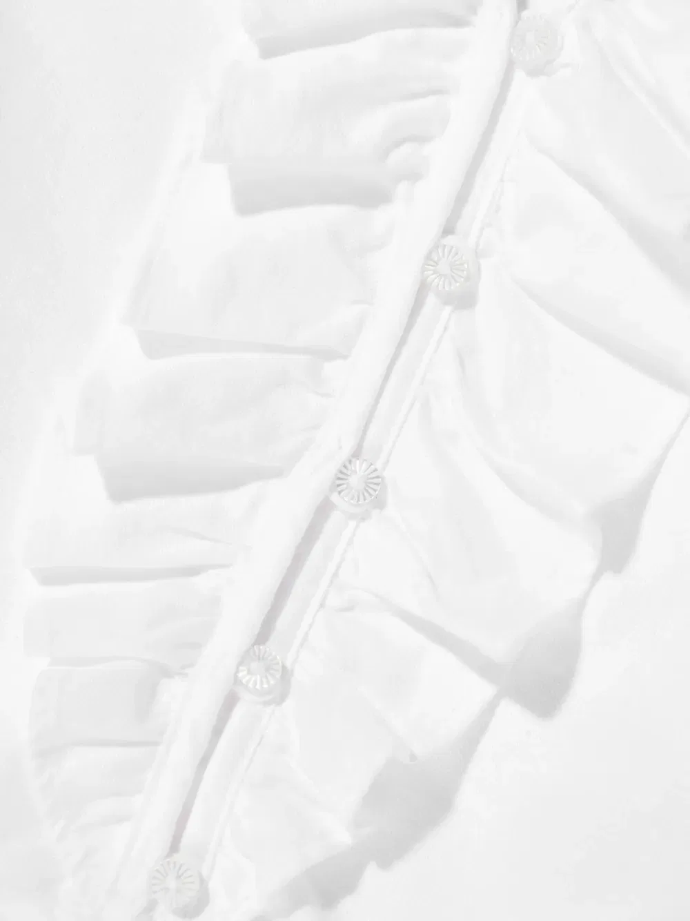 Хлопковая блузка Polo Ralph Lauren Kids, белый — фото 4
