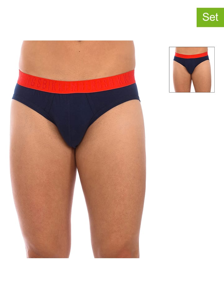 

Bikkembergs Комплект из 2 трусов темно-синего цвета