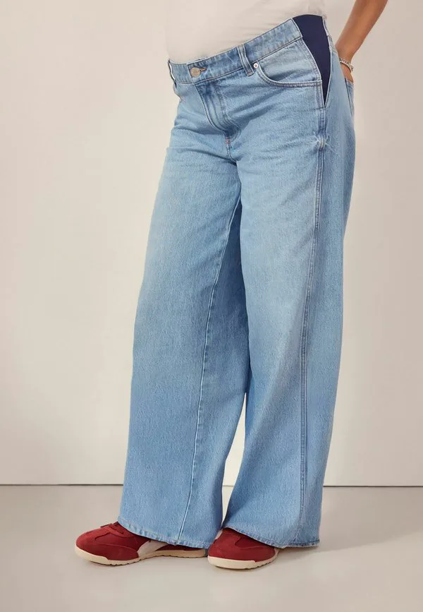 Свободные джинсы для беременных Next, Light Blue — фото 3