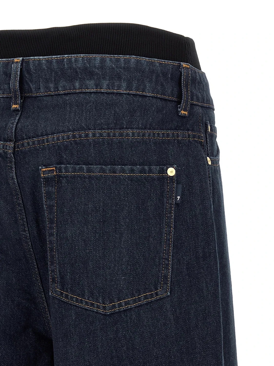 Джинсы 'Banded Slouchy Wide' 7 For All Mankind, синий — фото 4