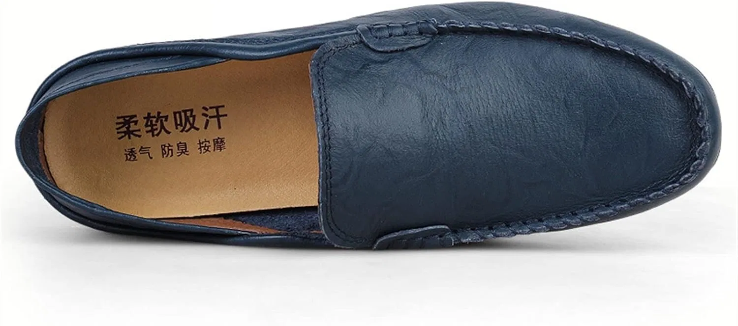 Лоферы кожаные Mens Shoe, коричневый — фото 3