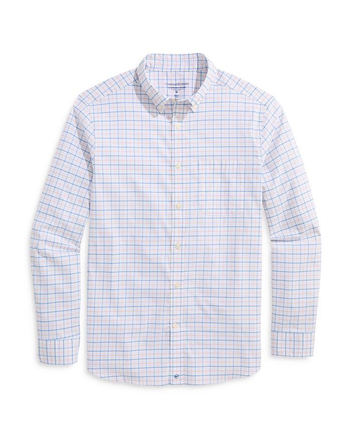 

Рубашка Moorings Tattersall Performance Vineyard Vines, мультиколор