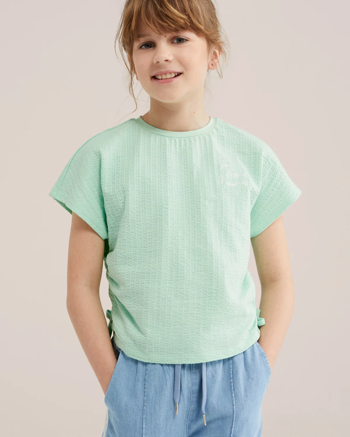 Футболка We Fashion, Mint — фото 3