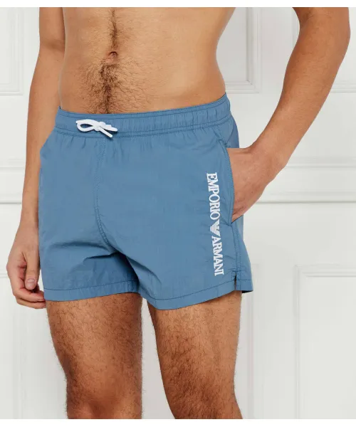 

Пляжные шорты Regular fit Emporio Armani, синий