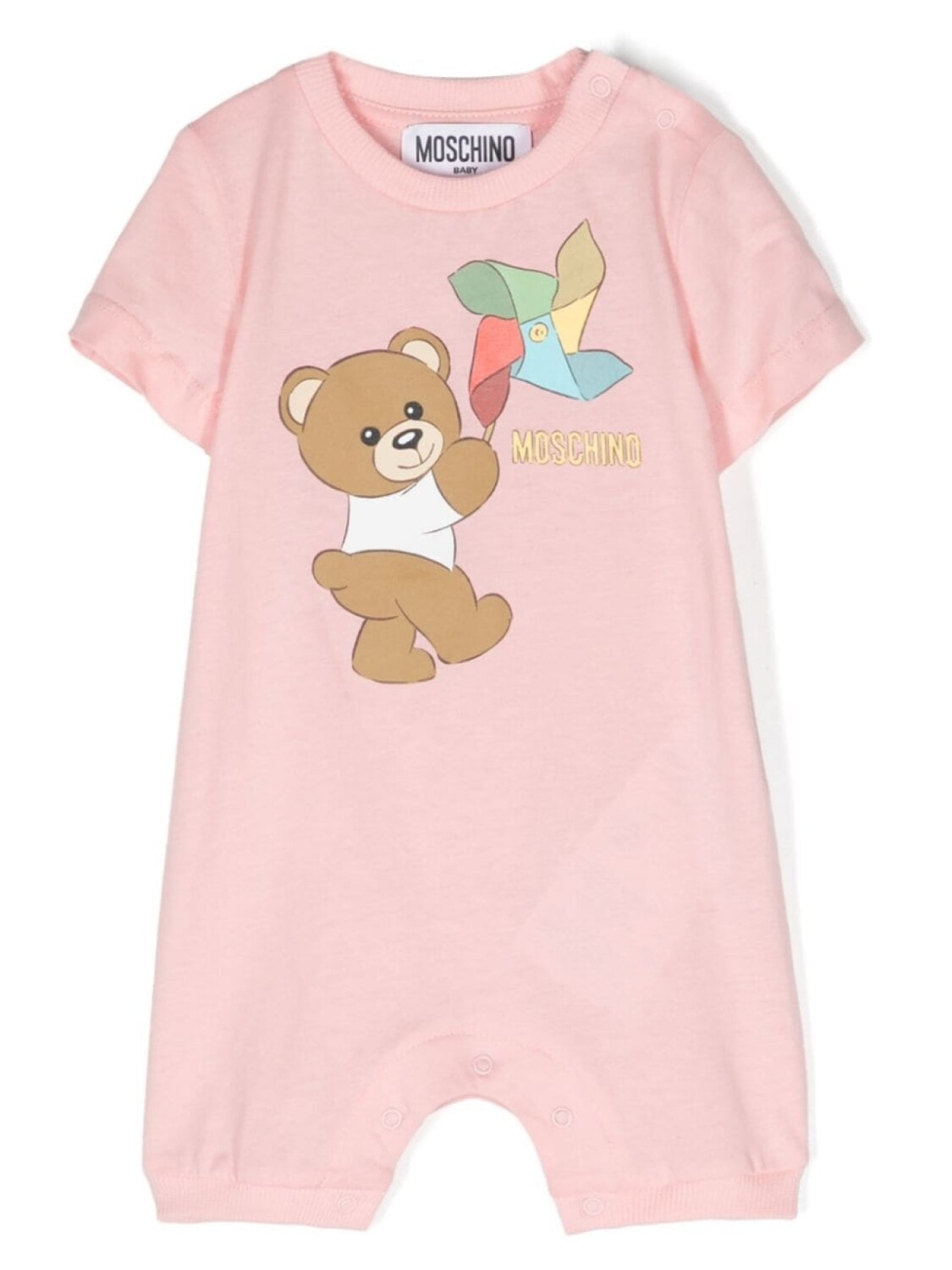 

Moschino Kids ромпер Teddy Bear, розовый