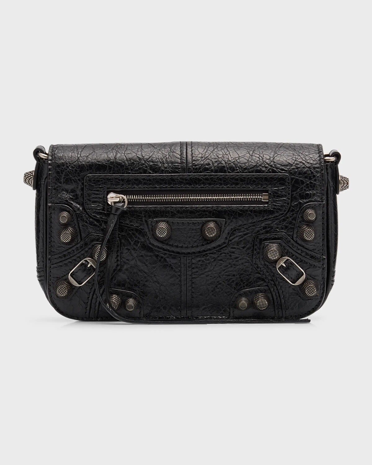 

Мужская сумка через плечо Le Cagole Mini с клапаном Balenciaga, цвет 1000 Black