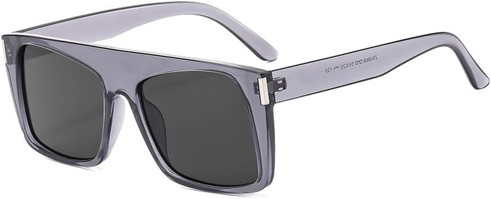 

Ретро-солнцезащитные очки 2027 года для женщин, леопардовый принт, защита от ультрафиолета UV400, модные мужские очки с заклепками, трендовые панк-солнцезащитные очки MTZJH, Gray Black