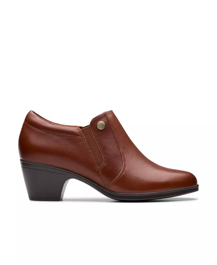 Эмили 2 Рейна Утепленные Ботильоны на Плоской Подошве Clarks, коричневый/бежевый — фото 2