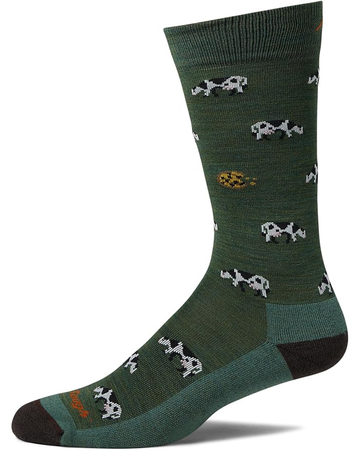 

Носки Darn Tough Vermont Dairy Air Crew Lightweight with Cushion, цвет Pasture